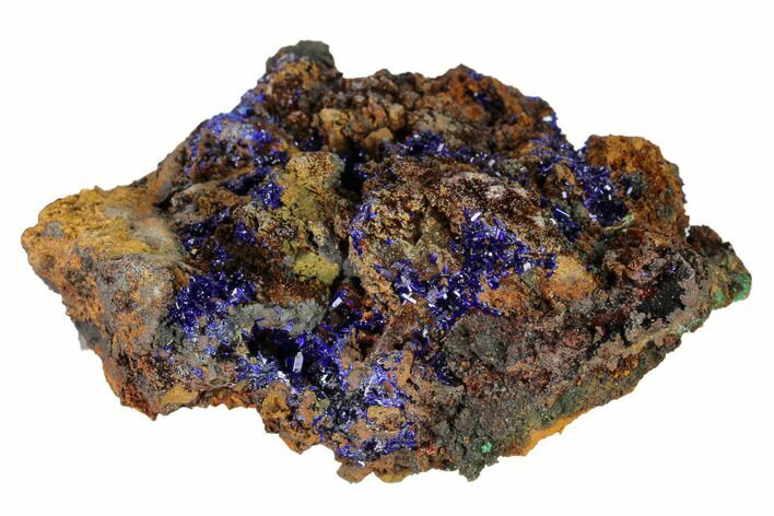 Azurite Crystal Cluster - Morocco #160316